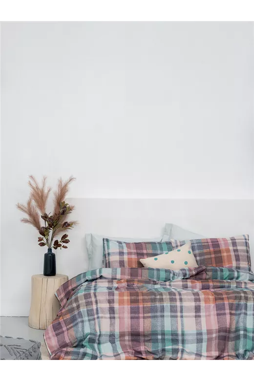 Σετ Σεντονια Ημιδιπλα Flannel Beauty FB0219