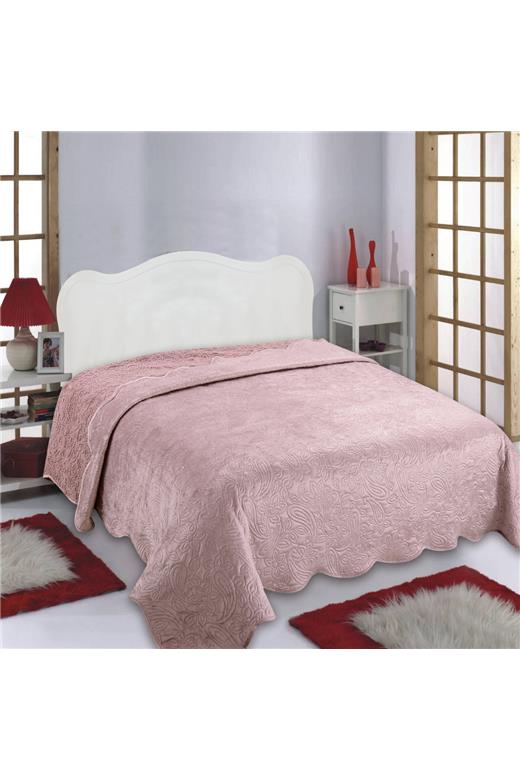 Κουβέρτα βελούδο με sherpa NX2211 (160cm x 220cm) pink