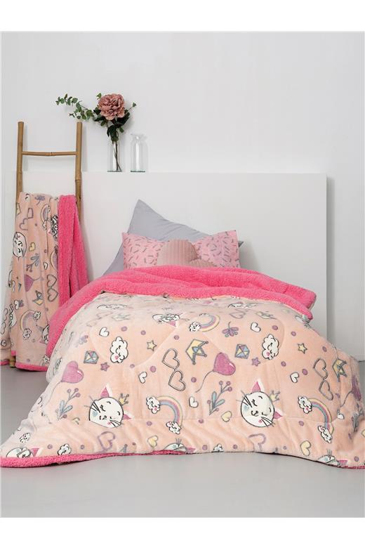 Κουβερτοπαπλωμα Φωσφοριζε Ημιδιπλο Luminous 160X220 TIARAS