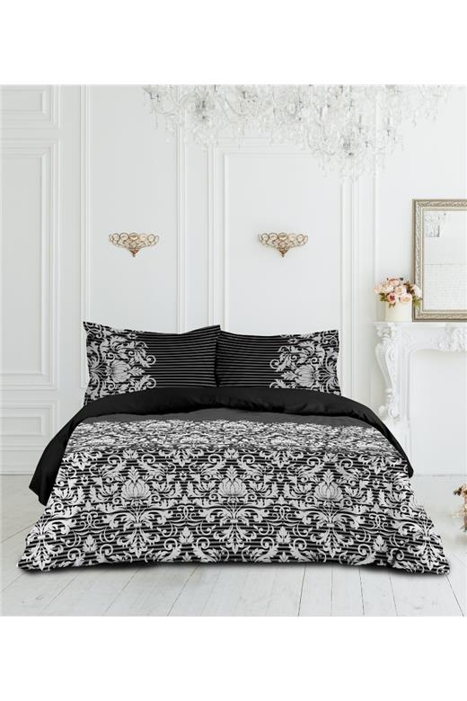 Σετ πάπλωμα βαμβακοσατέν 230TC Digital Print Makis Tselios Damask