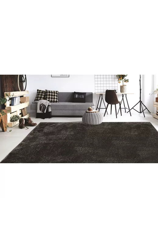 Χαλί Shaggy ανθρακί Monti 7053/900 - Colore Colori