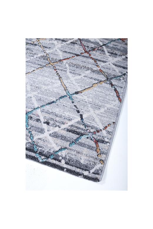 Χαλί Monza 8074/110 γκρι εκρού μοντέρνο boho - Colore Colori