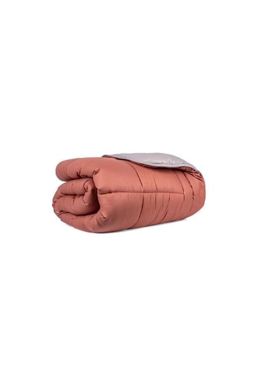 Πάπλωμα Υπέρδιπλο (220X240) Mcdecor Max Comfort Κεραμιδί Γκρί