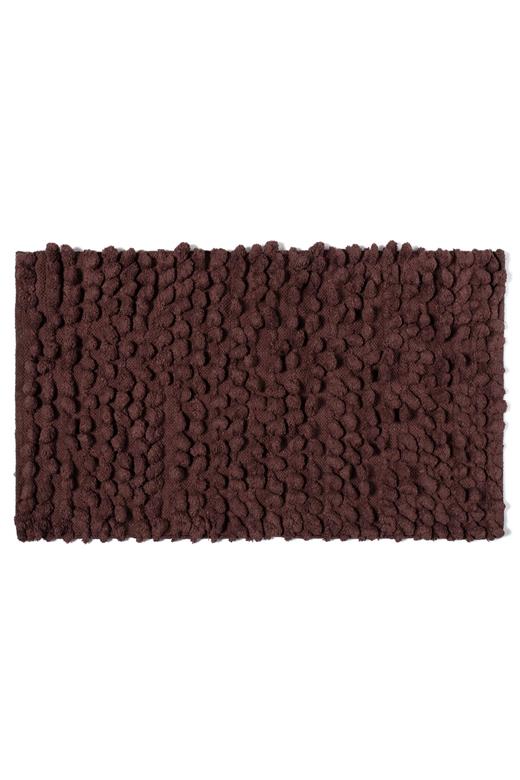 Πατάκι μπάνιου γαριδάκι (50cm x 80cm) καφέ