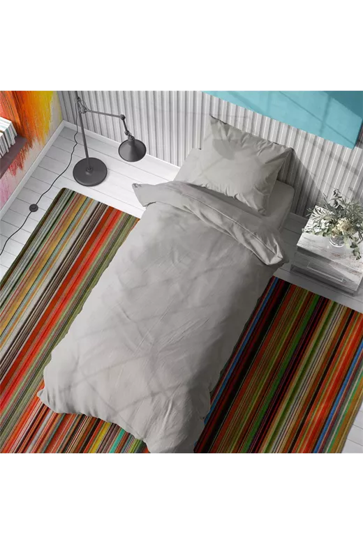 ΣΕΝΤΟΝΙΑ ΣΕΤ 3 τεμ Solid 496 160Χ240 Elephant Cotton 100%