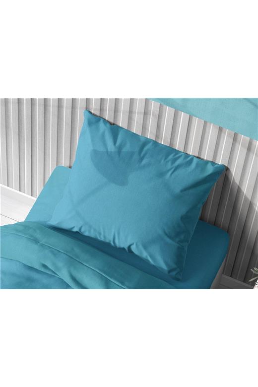 ΜΑΞΙΛΑΡΟΘΗΚΗ Solid 493 50Χ70 Turquoise Cotton 100%