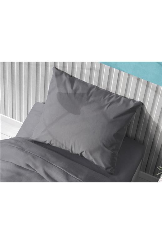 ΜΑΞΙΛΑΡΟΘΗΚΗ Solid 495 50Χ70 Dark grey Cotton 100%