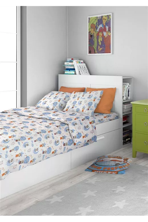 ΣΕΝΤΟΝΙΑ ΕΜΠΡΙΜΕ ΣΕΤ 2 τεμ kids Reach the stars 191 160Χ240 Sky blue Cotton 100%