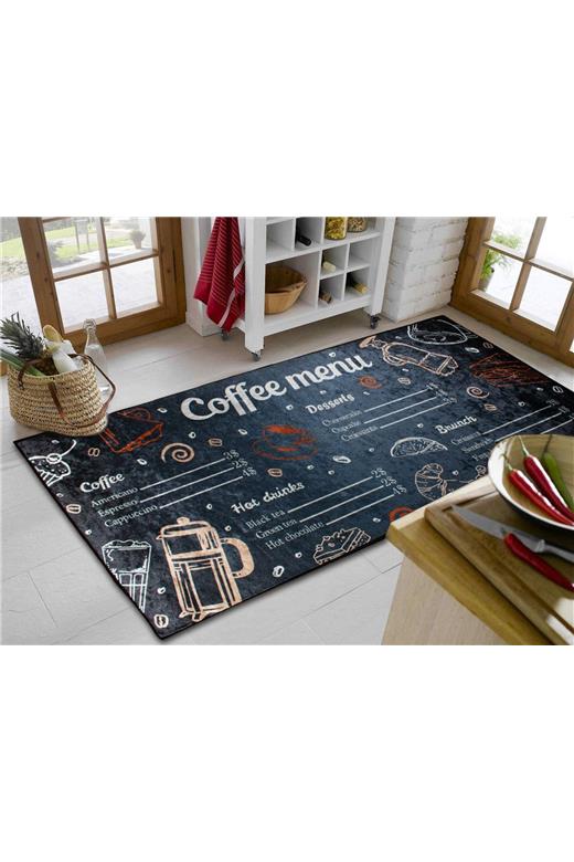 ΧΑΛΑΚΙ ΚΟΥΖΙΝΑΣ Coffee Menu 263 67X150 Polyester 100%