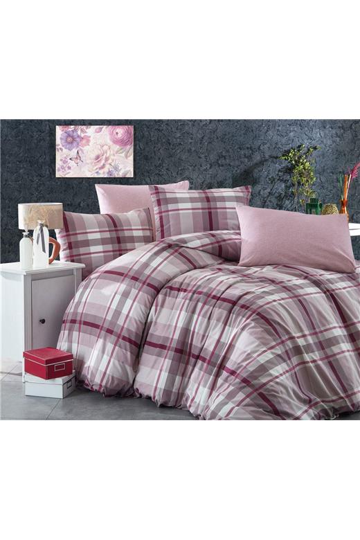 ΣΕΝΤΟΝΙΑ ΕΜΠΡΙΜΕ ΣΕΤ 4 τεμ Εκάβη 422 220Χ240 Mauve Cott/Pol 70/30