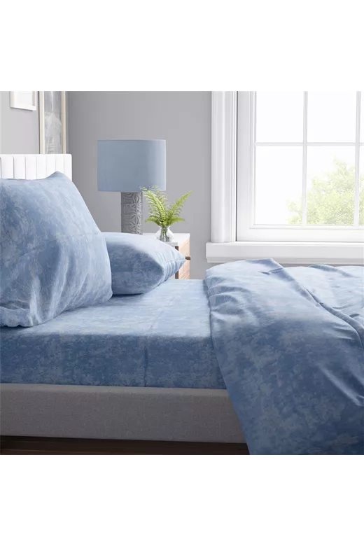 ΠΑΠΛΩΜΑΤΟΘΗΚΗ Shadow 14 220X240 Sky Blue Cott/Pol 70/30