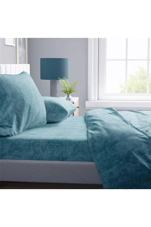 ΠΑΠΛΩΜΑΤΟΘΗΚΗ Shadow 20 220X240 Turquoise Cott/Pol 70/30