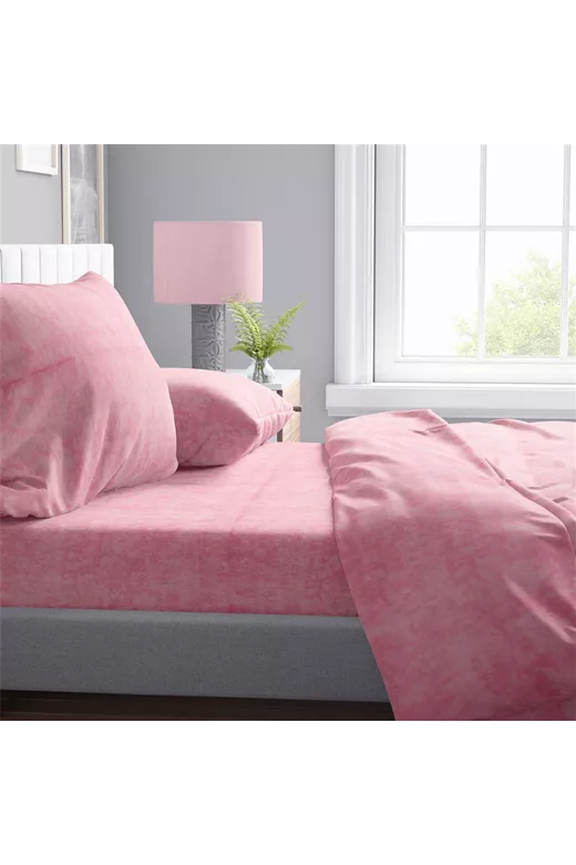 ΣΕΝΤΟΝΙ 1 τεμ Shadow 17 220X240 Pink Cott/Pol 70/30