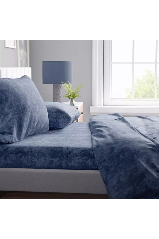 ΣΕΝΤΟΝΙ 1 τεμ Shadow 15 220X240 Dark Blue Cott/Pol 70/30