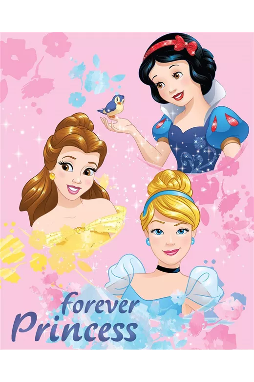 ΚΟΥΒΕΡΤΑ FLEECE DISNEY PRINCESS 045 130Χ170 Digital Print