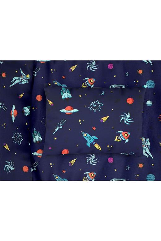 ΜΑΞΙΛΑΡΟΘΗΚΗ ΕΜΠΡΙΜΕ kids Space 189 50Χ70 Blue Cotton 100%