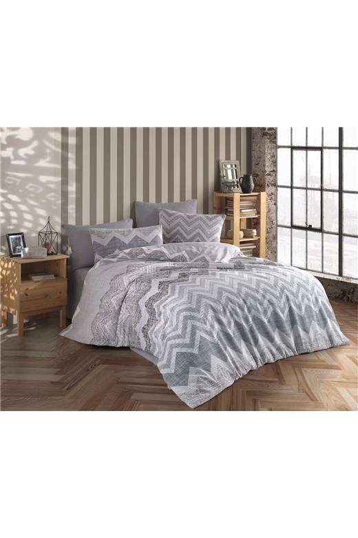 ΣΕΝΤΟΝΙΑ ΕΜΠΡΙΜΕ ΣΕΤ 4 τεμ Αθηνά 405 240X270 Grey Cott/Pol 70/30