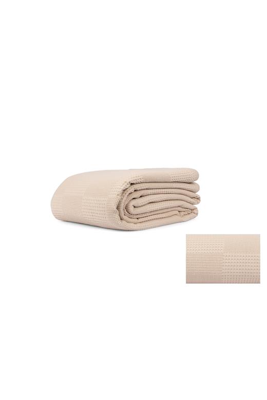 Κουβέρτα Πικέ Bebe (100X105) Mcdecor Beige