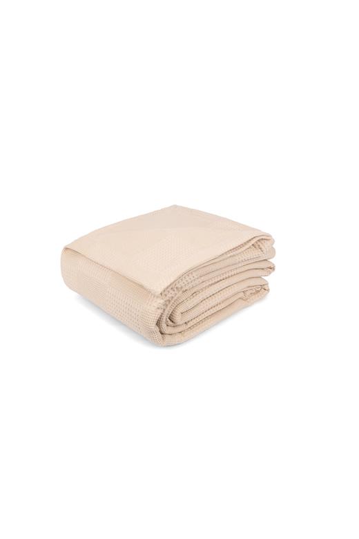 Κουβέρτα Πικέ Bebe (100X105) Mcdecor Beige