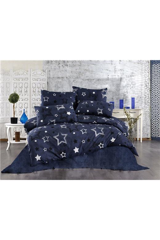 ΠΑΠΛΩΜΑΤΟΘΗΚΗ ΕΜΠΡΙΜΕ Γαλαξίας 307 220X240 Dark Blue Cott/Pol 70/30