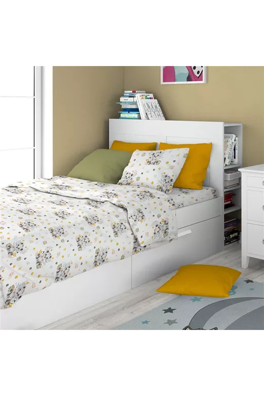 ΣΕΝΤΟΝΙΑ ΕΜΠΡΙΜΕ ΣΕΤ 2 τεμ kids Lion Cub 531 160X240 Grey Cotton 100%