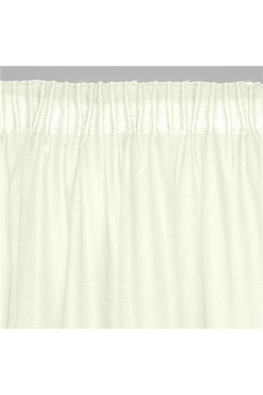 LINO ΚΟΥΡΤΙΝΑ LINE ΜΕ ΤΡΕΣΑ 050 OFF WHITE 145X295