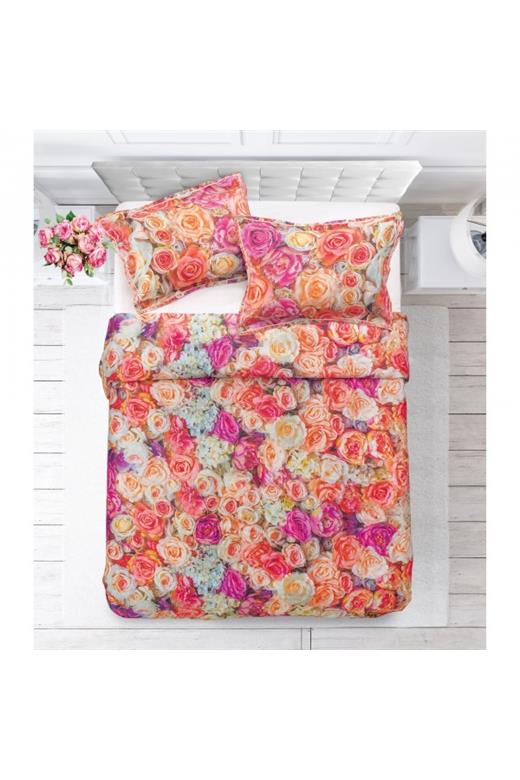 Σετ κουβερλί βαμβακοσατέν 220TC Digital Print Makis Tselios Spring