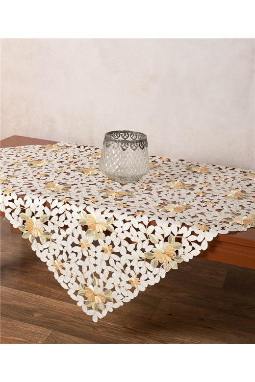 Σατέν κοφτό τραπεζοκαρέ (135cm x 135cm) 8205