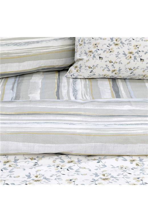 LINO ΣΕΤ ΠΑΠΛΩΜΑΤΟΘΗΚΗ AGNE GREY FLANNEL 220X240