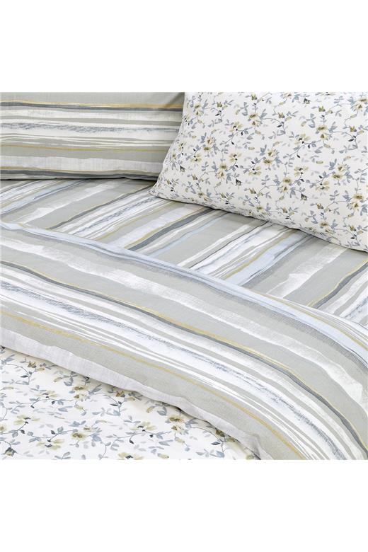 LINO ΣΕΤ ΠΑΠΛΩΜΑΤΟΘΗΚΗ AGNE GREY FLANNEL 160Χ240