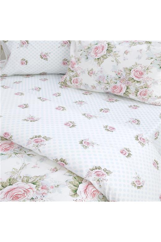 LINO ΣΕΤ ΣΕΝΤΟΝΙΑ ALISO WHITE FLANNEL 170Χ260