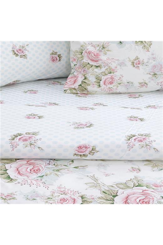 LINO ΣΕΤ ΣΕΝΤΟΝΙΑ ALISO WHITE 240X260