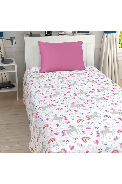 LINO ΚΟΥΒΕΡΛΙ ΕQUS WHITE  160X220