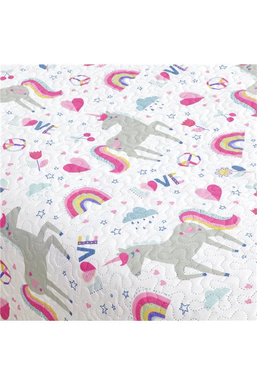 LINO ΚΟΥΒΕΡΛΙ ΕQUS WHITE  160X220
