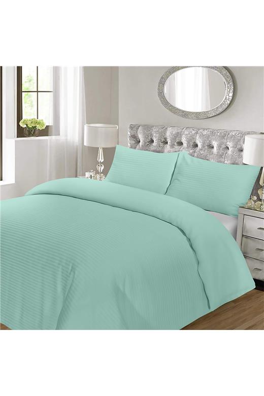 LINO ΠΑΠΛΩΜΑΤΟΘΗΚΗ BASKO STRIPE MINT 220X240