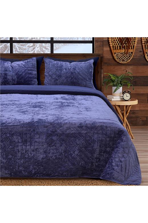 LINO ΚΟΥΒΕΡΛΙ MANTA AZUL 220X240