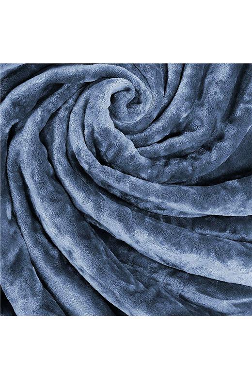 LINO ΚΟΥΒΕΡΤΑ VELLUT BLUE 220X240