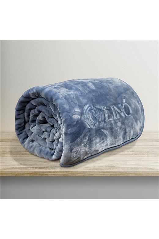 LINO ΚΟΥΒΕΡΤΑ VELLUT BLUE 220X240
