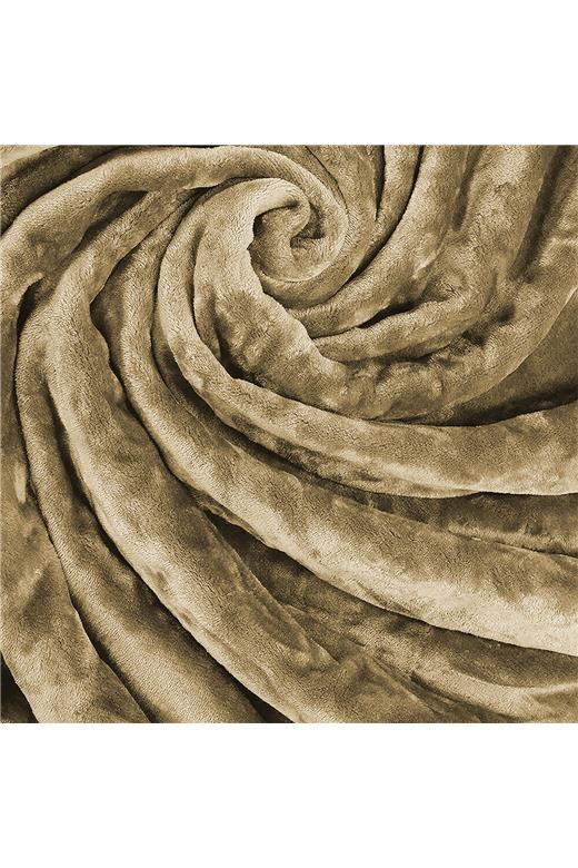 LINO ΚΟΥΒΕΡΤΑ VELLUT MOCCA 220X240