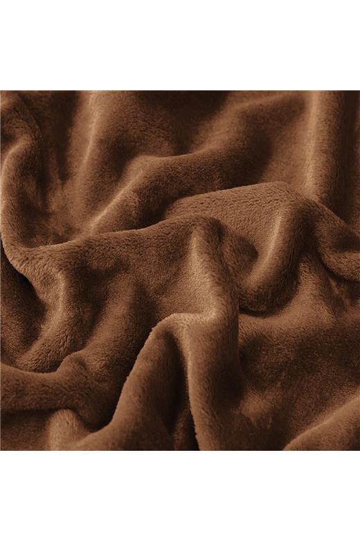 LINO ΚΟΥΒΕΡΤΑ ΒΕΛΟΥΤΕ PELLO BROWN 220X240