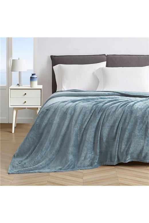 LINO ΚΟΥΒΕΡΤΑ ΒΕΛΟΥΤΕ PELLO BLUE 220X240