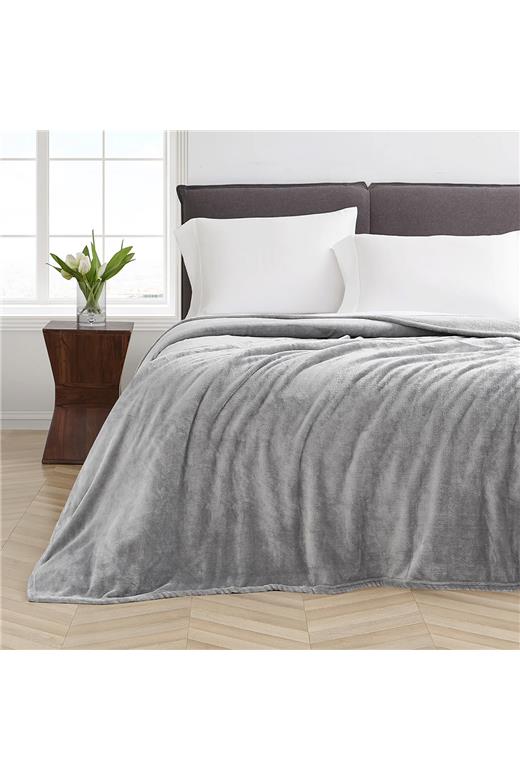 LINO ΚΟΥΒΕΡΤΑ ΒΕΛΟΥΤΕ PELLO L.GREY 160X220