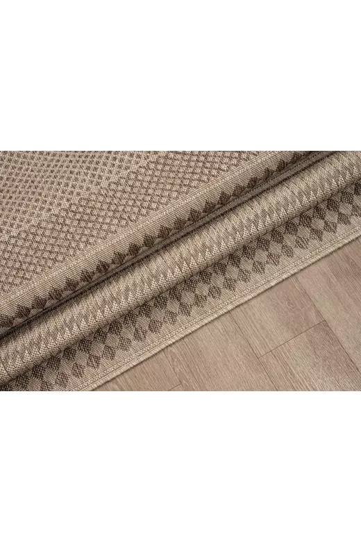 ΧΑΛΙ ETHNIK  202668C BROWN/CARAMEL BEIGE - 070X140  NewPlan