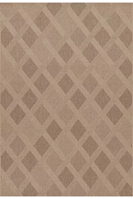 ΧΑΛΙ ETHNIK  203729C BROWN/CARAMEL BEIGE - 133X190  NewPlan