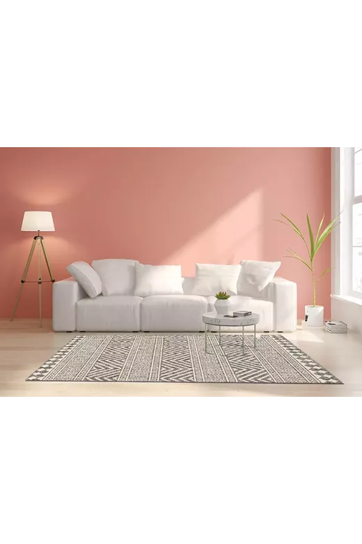 ΧΑΛΙ ETHNIK  7525D  GREY-ECRU - 070X140  NewPlan