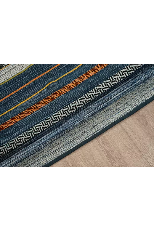 ΧΑΛΙ ANTIQUE KILIM  ΧΕΙΡΟΠΟΙΗΤΟ 7070 BLUE - 200X285  NewPlan