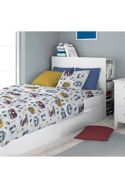 ΣΕΝΤΟΝΙΑ ΕΜΠΡΙΜΕ ΣΕΤ 3 τεμ kids Toys 46 160X240 Sky Blue 100% Cotton Flannel
