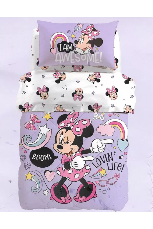 Πάπλωμα Disney Palamaiki Minnie Boom