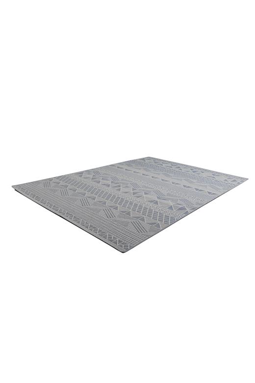 Ψάθινο χαλί Jersey 765/514 Ανοιχτό Πετρόλ Γεωμετρικά Σχέδια - Colore Colori