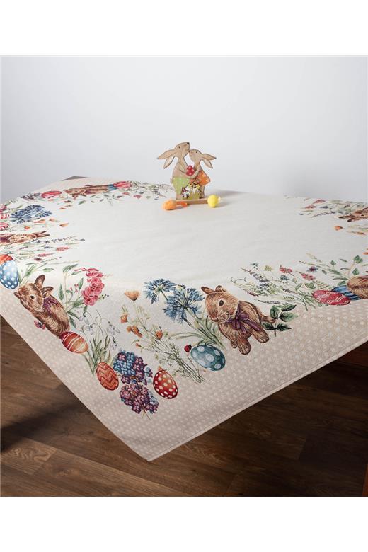 τραπεζομάντηλα ( 140cm x 180cm) EASTER DOTS